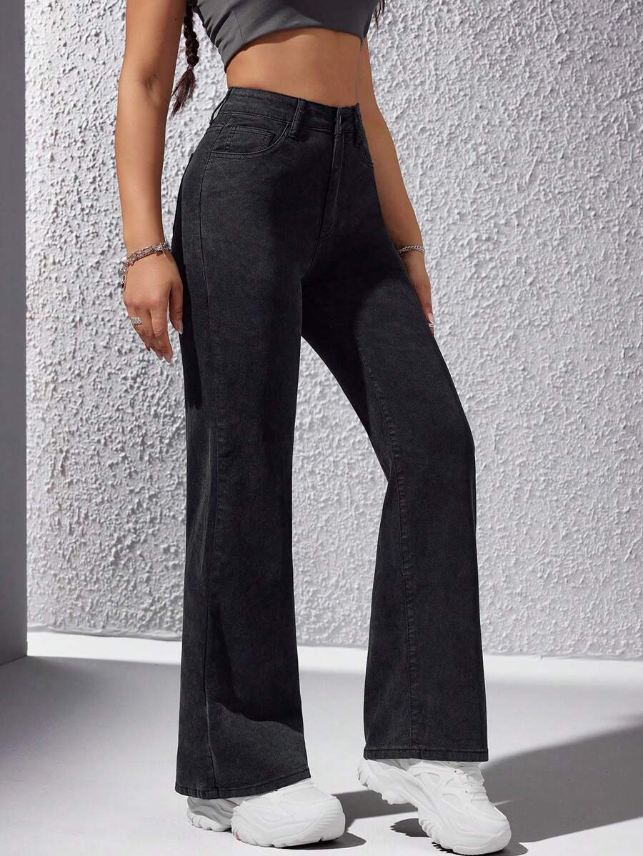 Jeans SHEIN, fekete