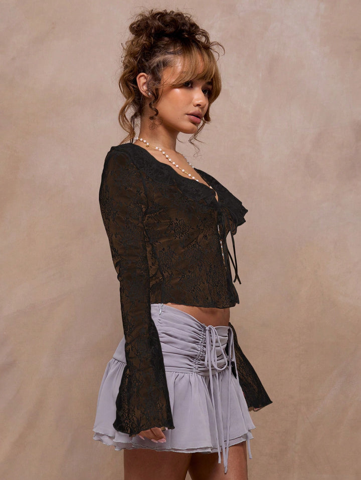 SHEIN top, fekete