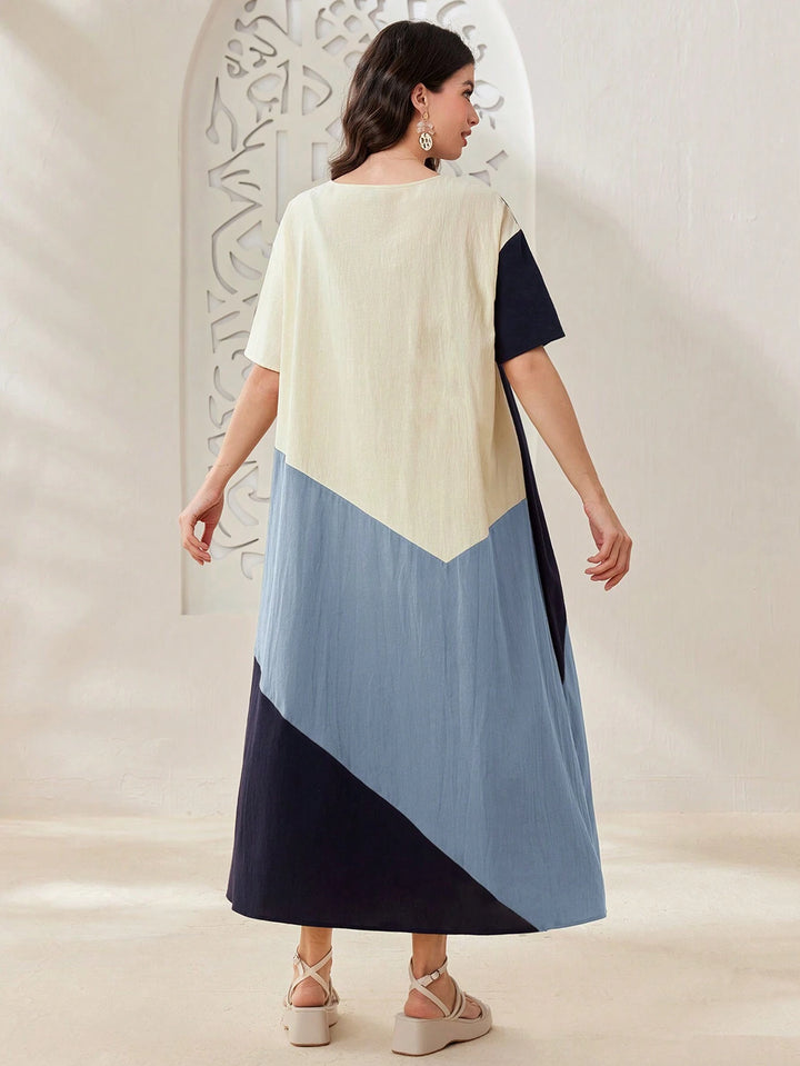SHEIN Maxi Dress, mixed colors