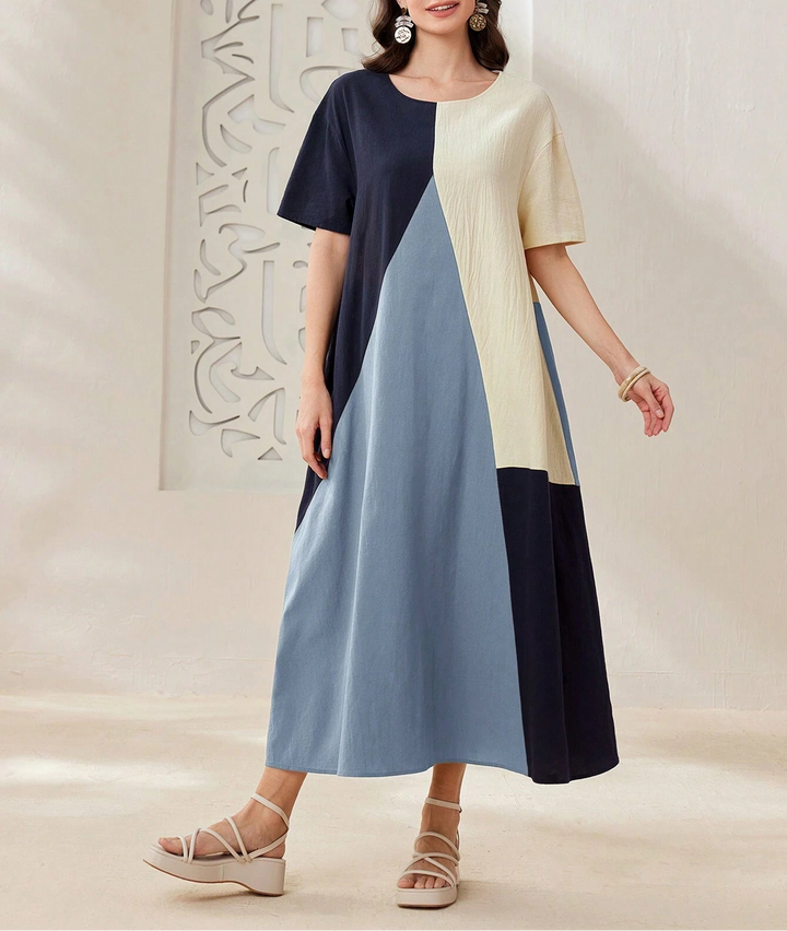 SHEIN Maxi Dress, mixed colors