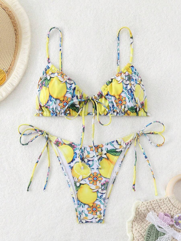 Costum de baie SHEIN, mix culori