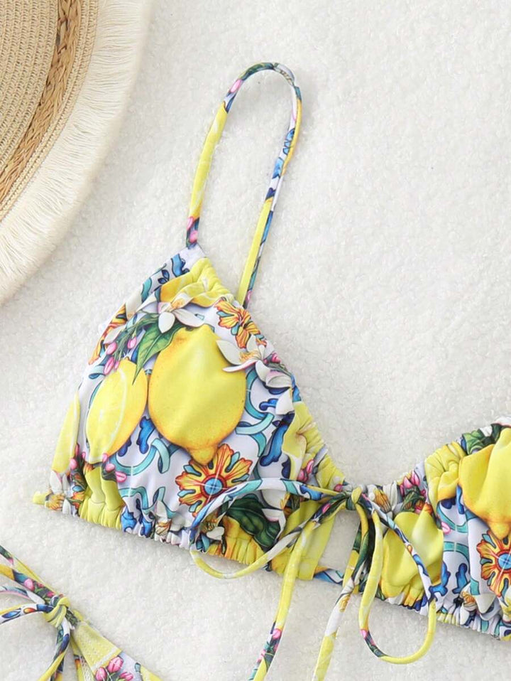 Costum de baie SHEIN, mix culori
