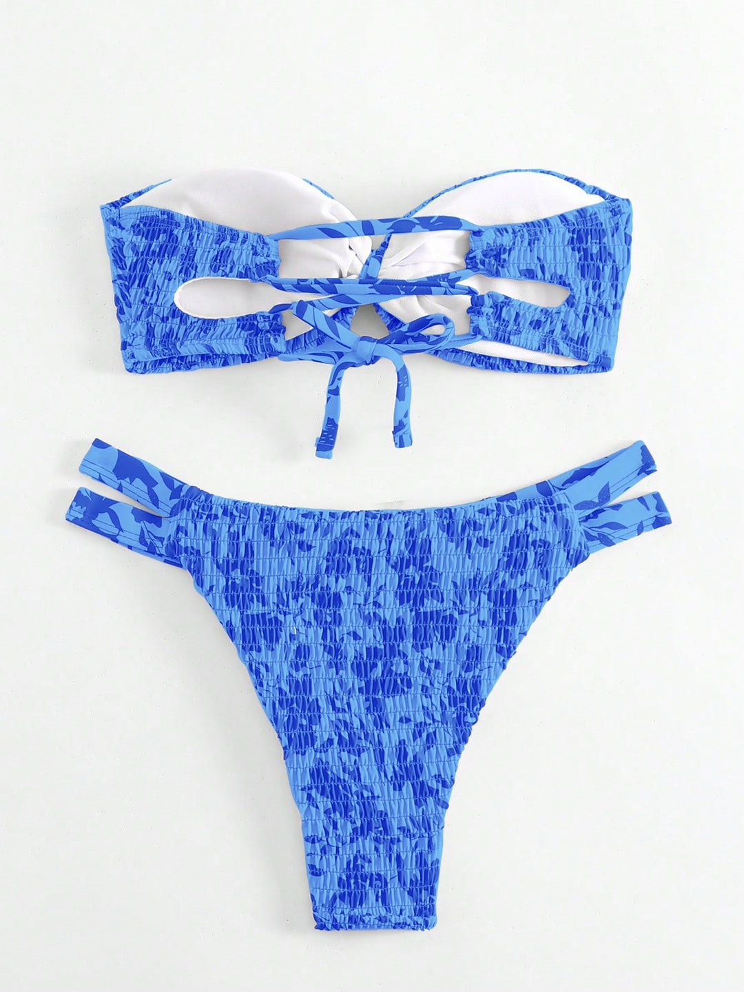 Set bikini SHEIN, albastru