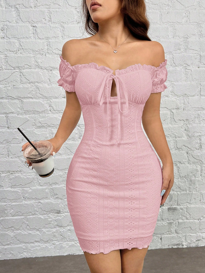 Rochie mini SHEIN, roz