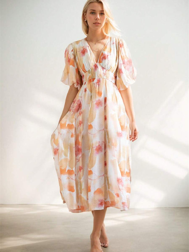 Rochie maxi SHEIN, mix culori