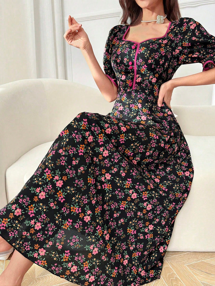 Rochie maxi SHEIN, negru