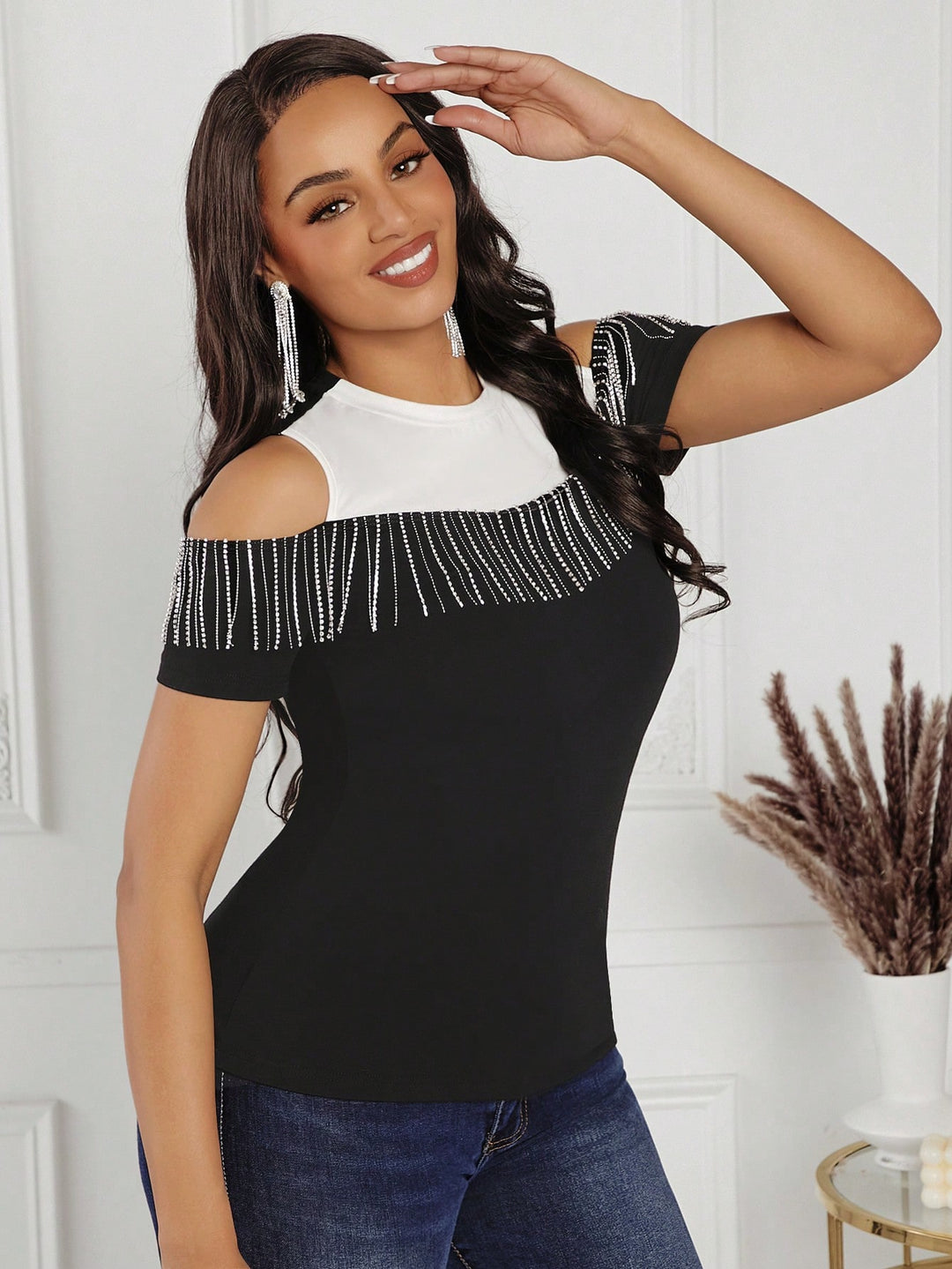 Tricou SHEIN, negru