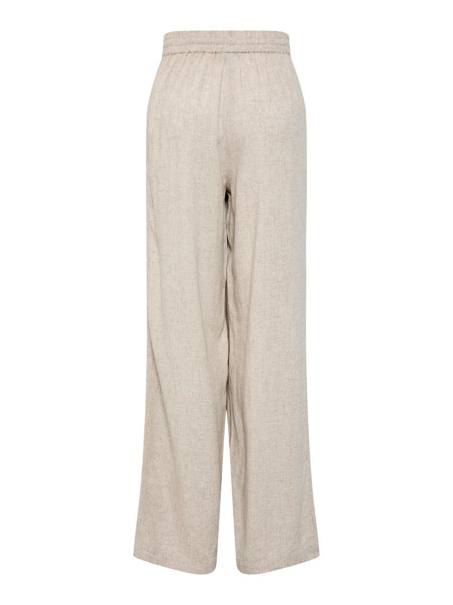 Pantaloni PIECES, bej