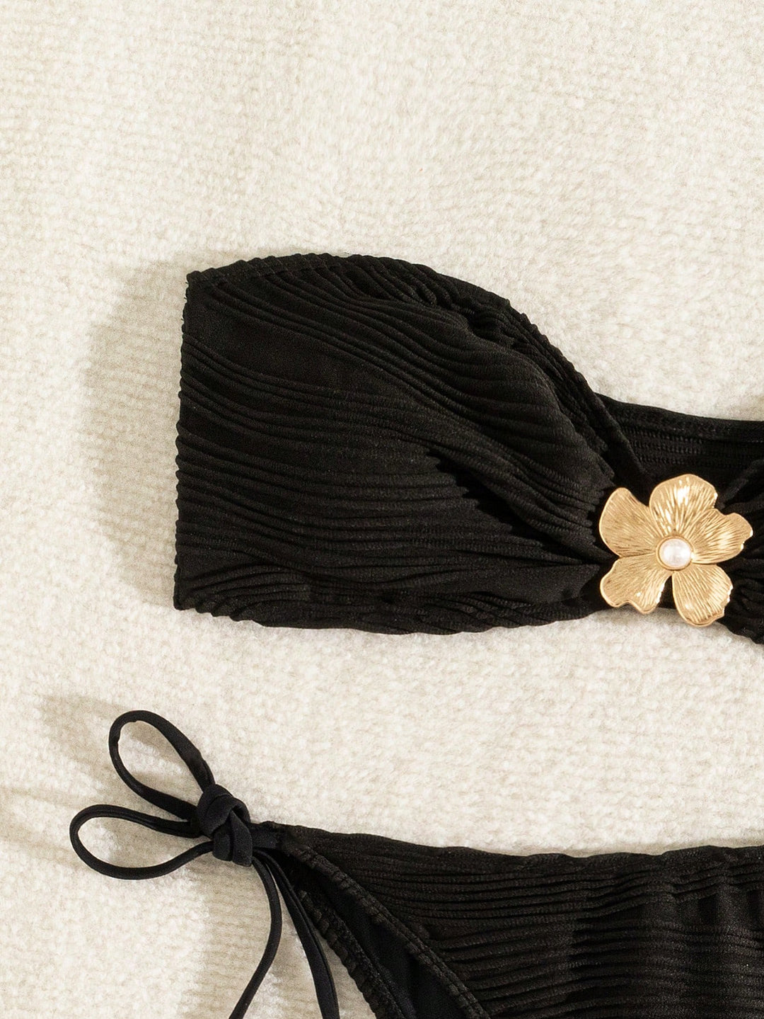 Set bikini SHEIN, negru