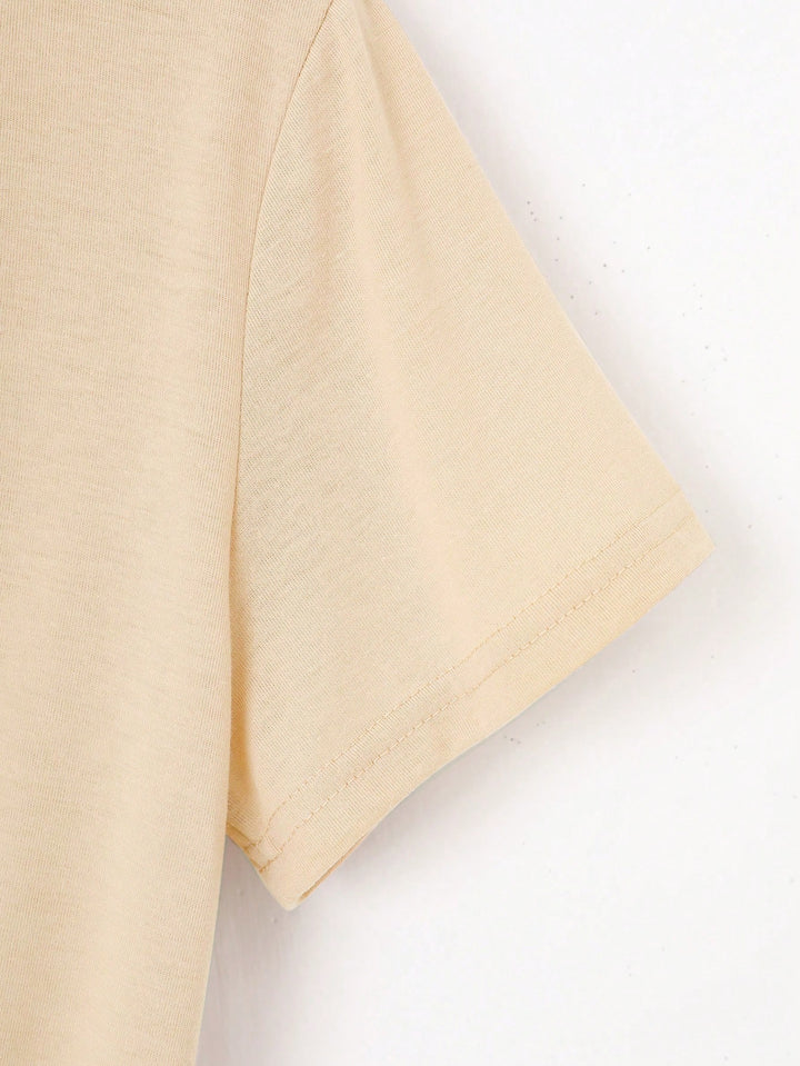 Tricou SHEIN, portocaliu