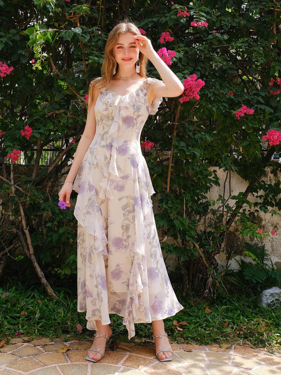 Rochie maxi SHEIN, mov