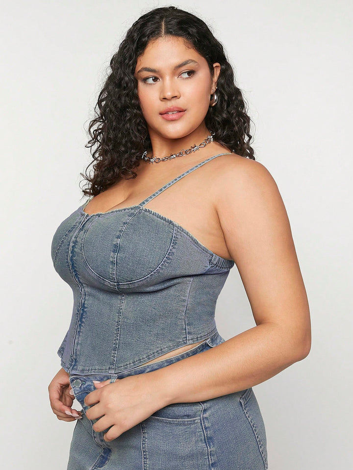 Top SHEIN, albastru