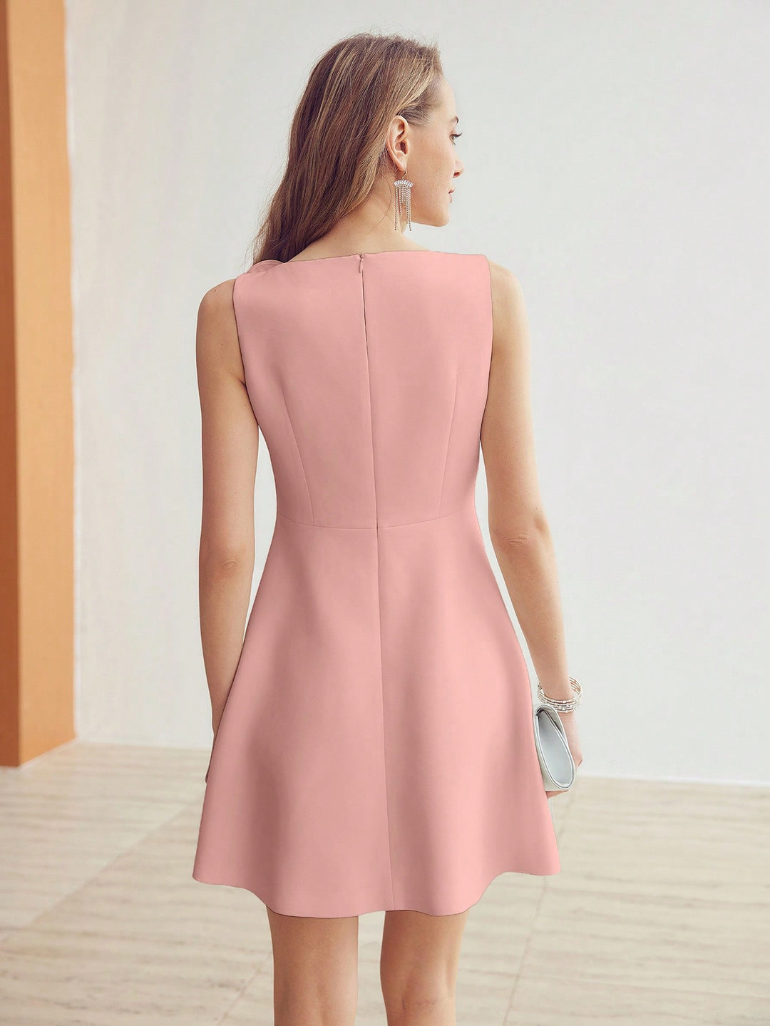 Rochie mini SHEIN, roz