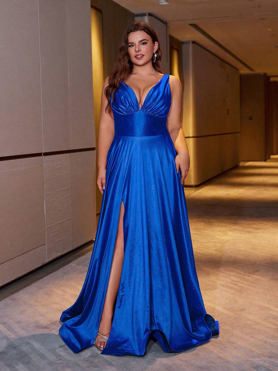 Rochie de ocazie SHEIN, albastru