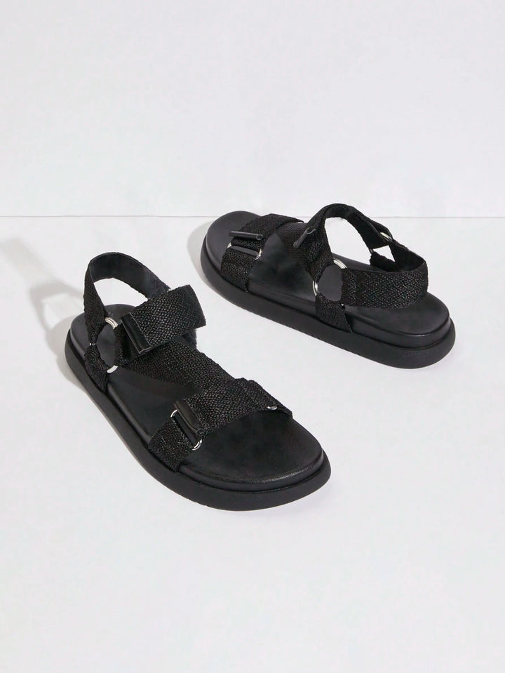 Sandale SHEIN, negru