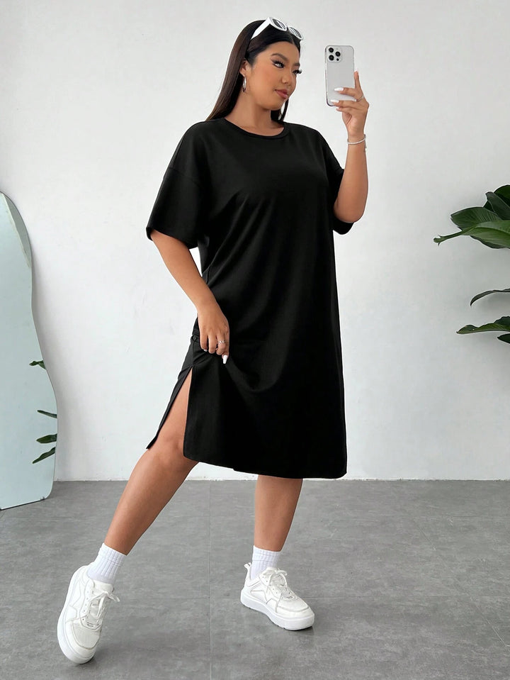 Rochie midi SHEIN, negru