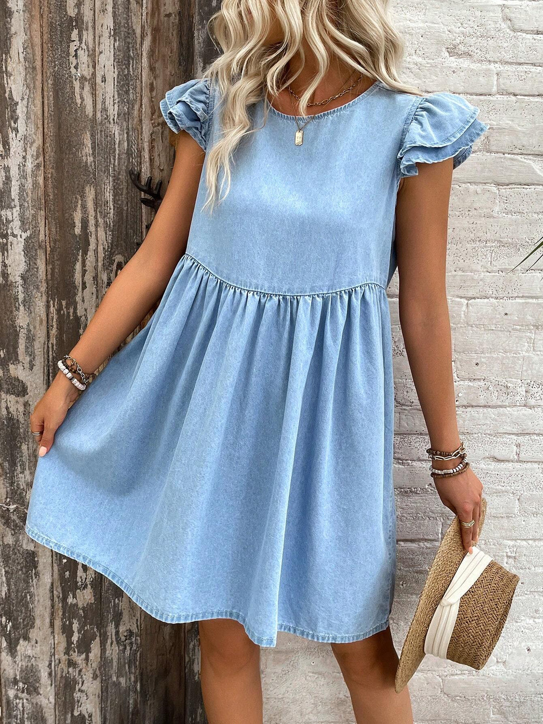 Rochie mini SHEIN, albastru