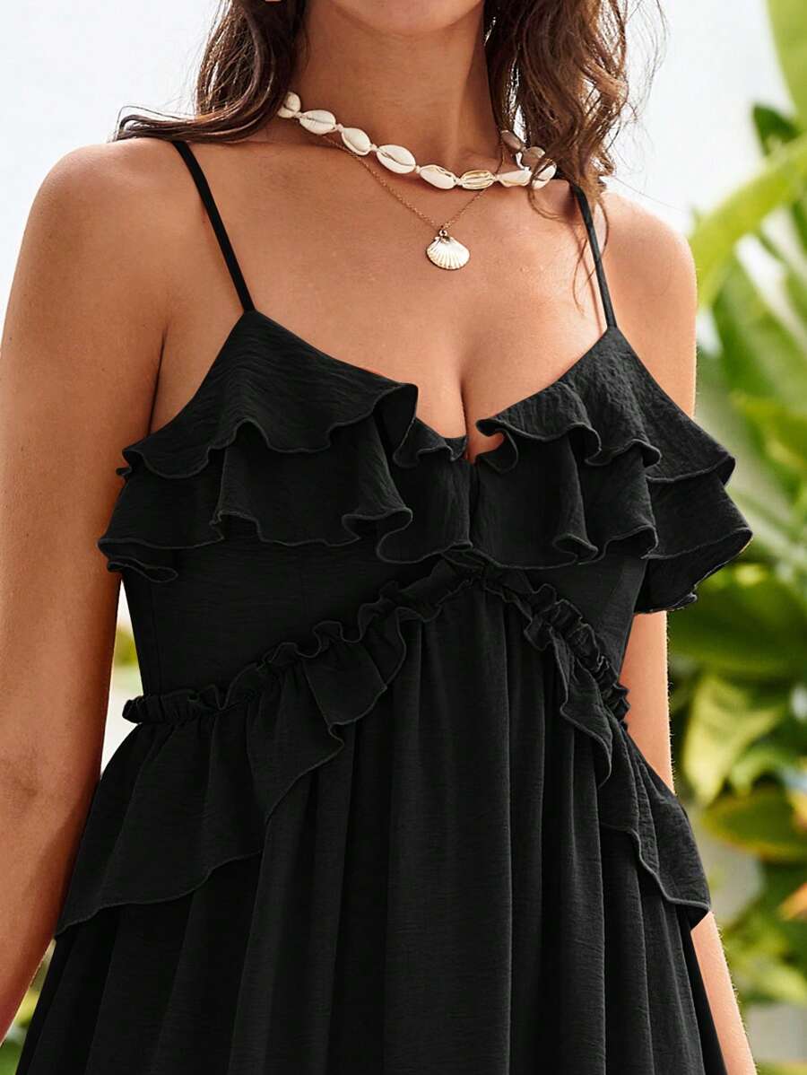 Rochie maxi SHEIN, negru