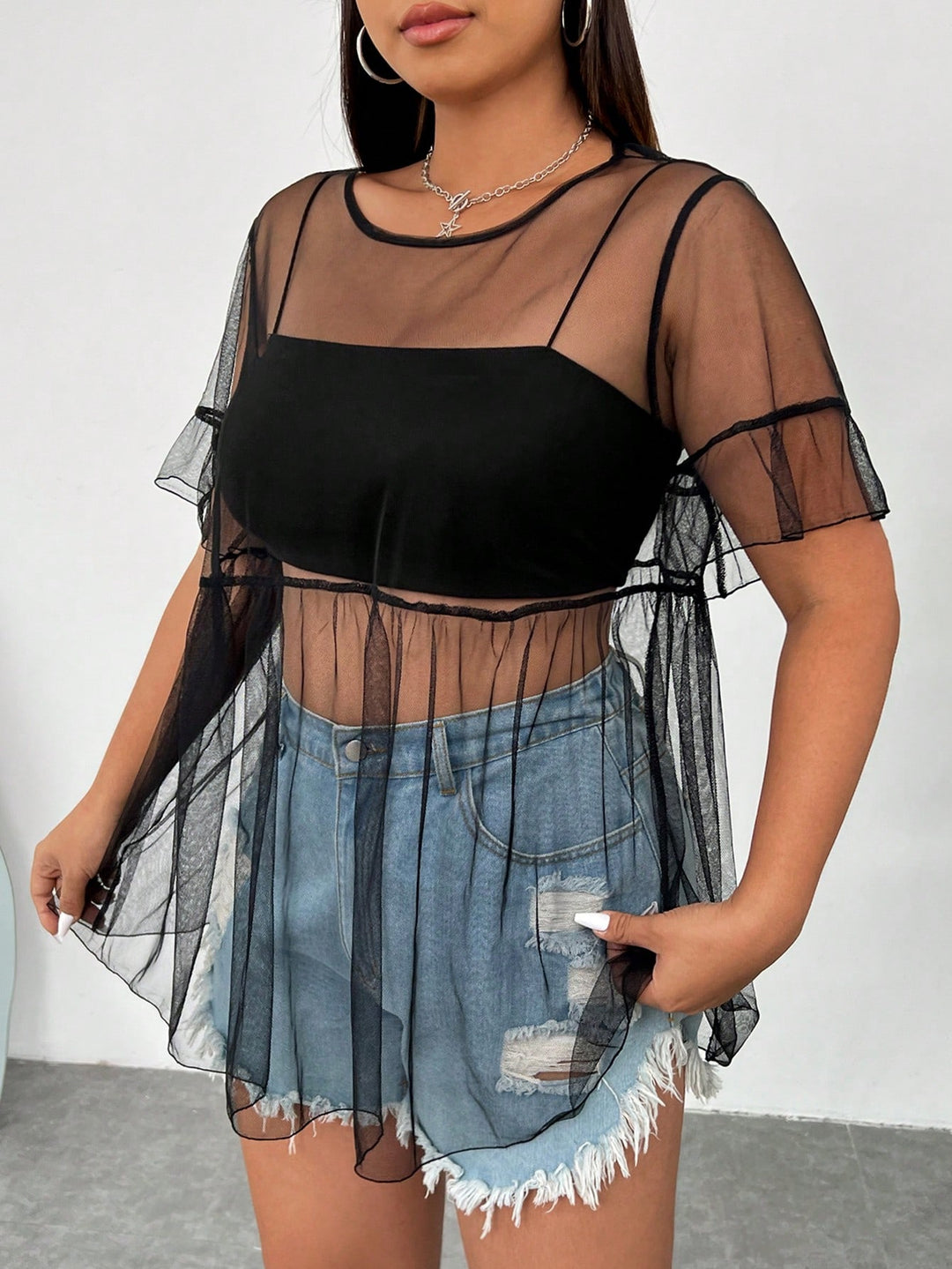 Tricou SHEIN, negru