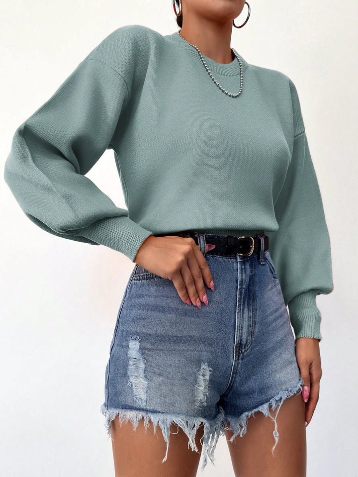 Pulover SHEIN, verde