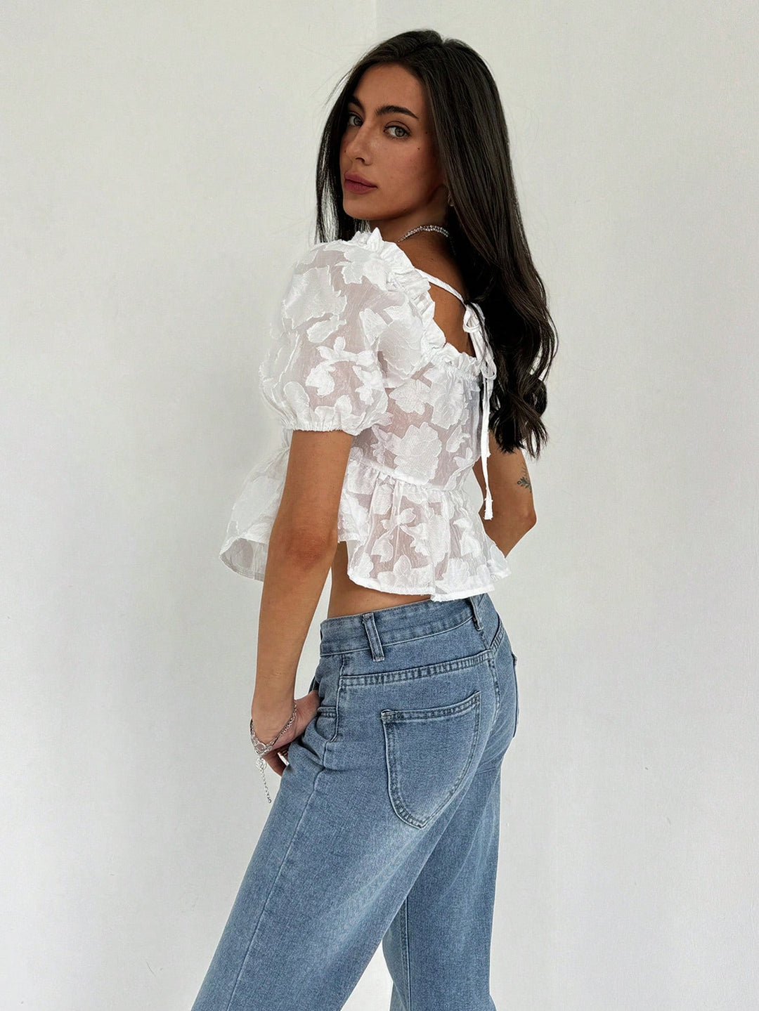 Bluza SHEIN, alb