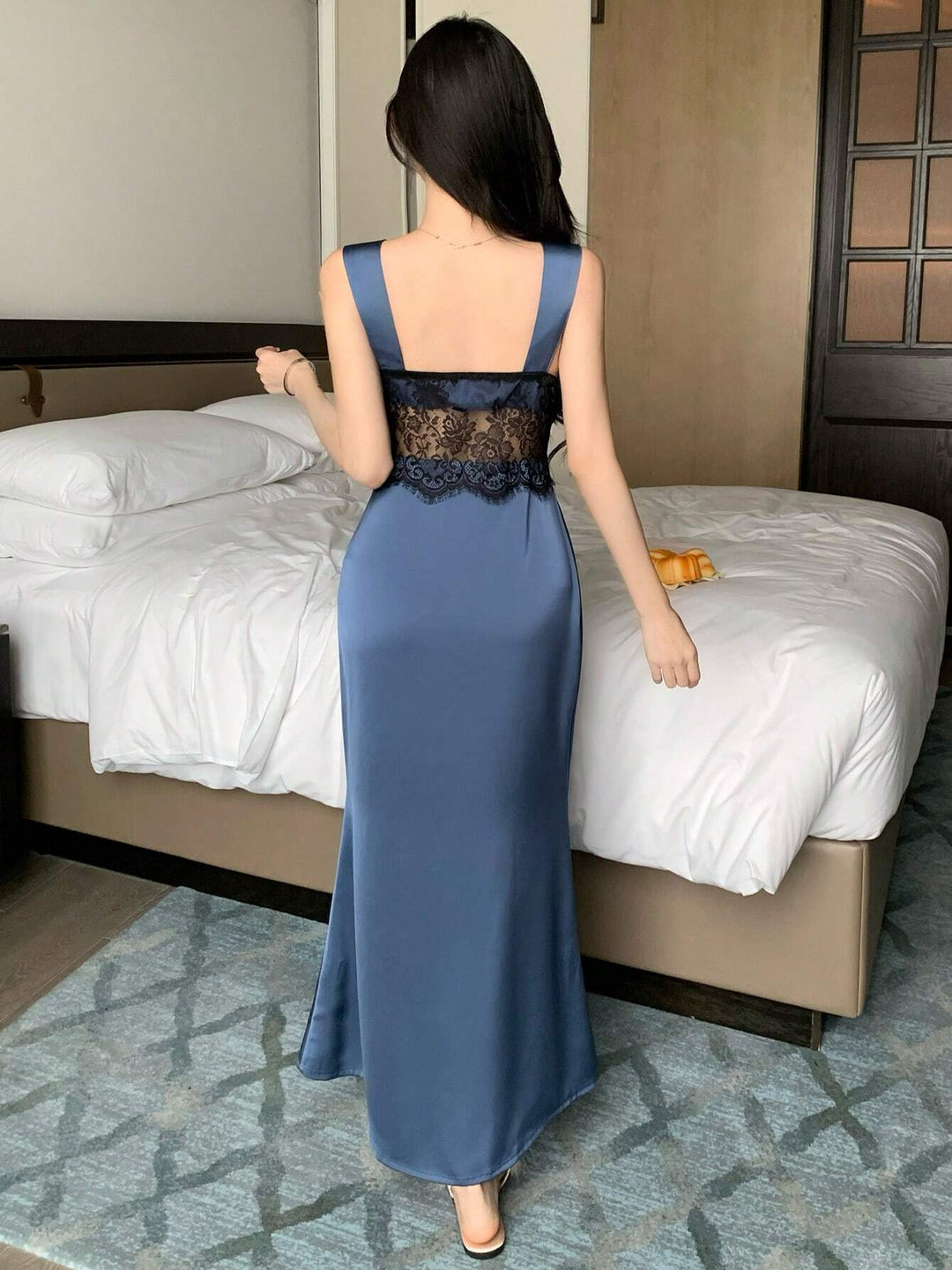 Rochie de noapte Dazy by Shein, albastru