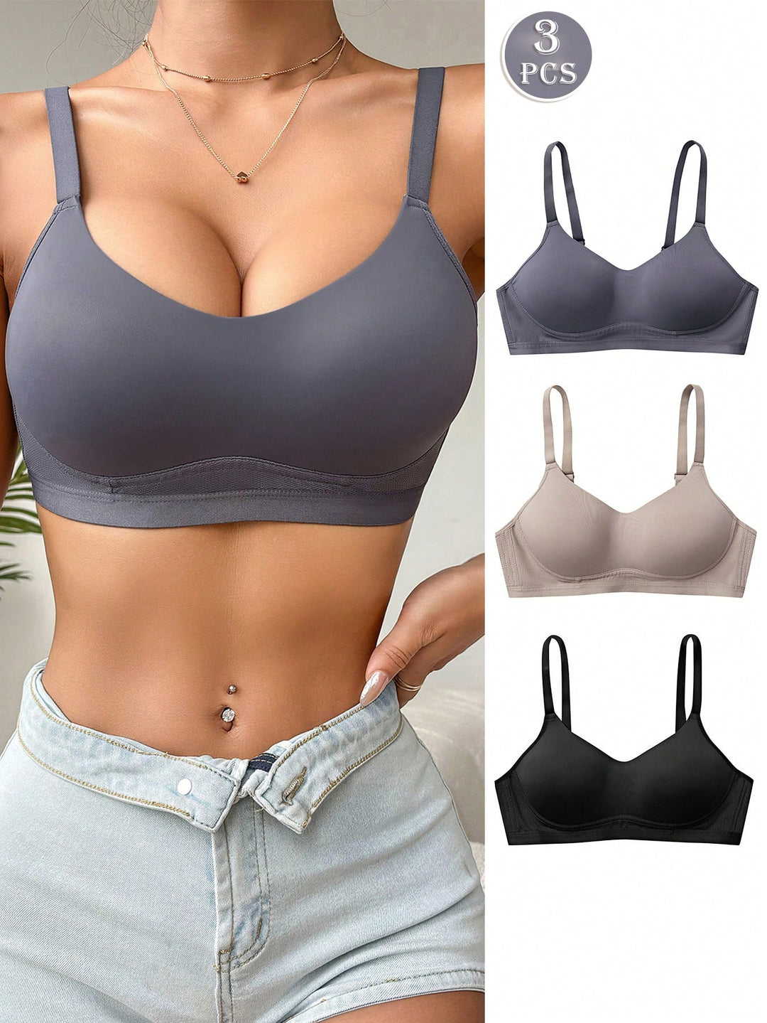 Sutien SHEIN, negru