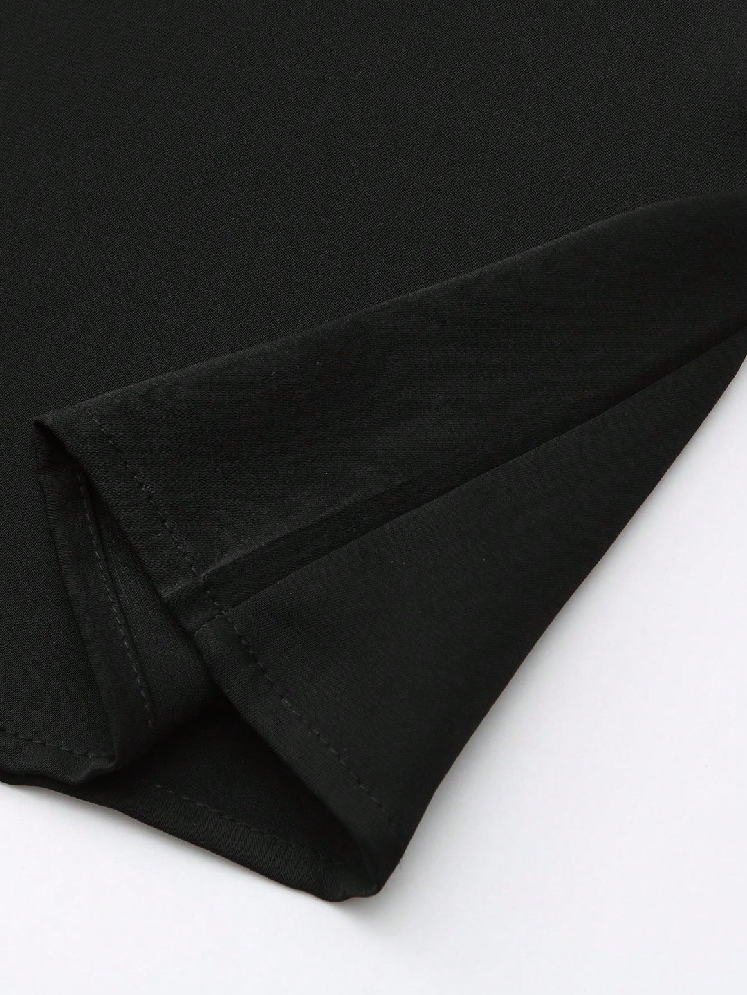 Halată bărbați cu broderie SHEIN, negru