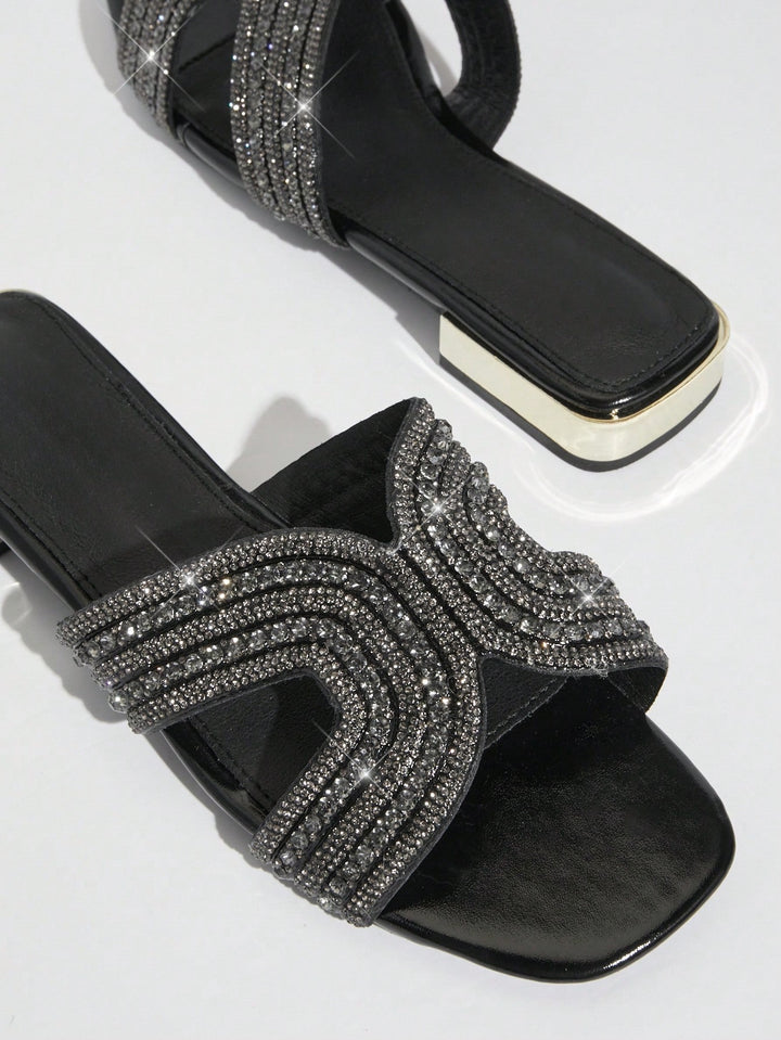 Sandale SHEIN, negru