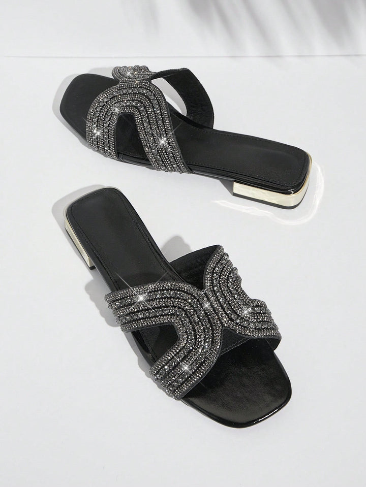 Sandale SHEIN, negru