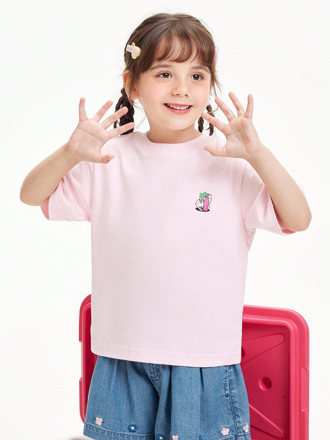 Tricou SHEIN, roz