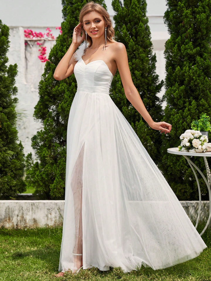 Rochie de mireasă SHEIN, alb