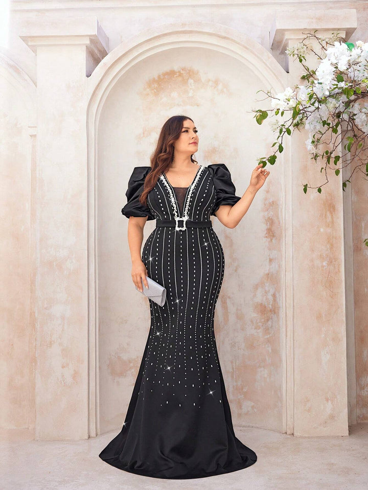 Rochie de ocazie SHEIN, negru