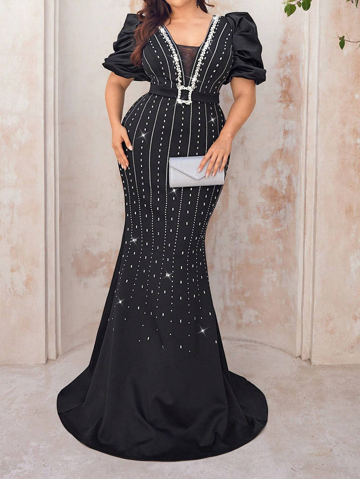 Rochie de ocazie SHEIN, negru