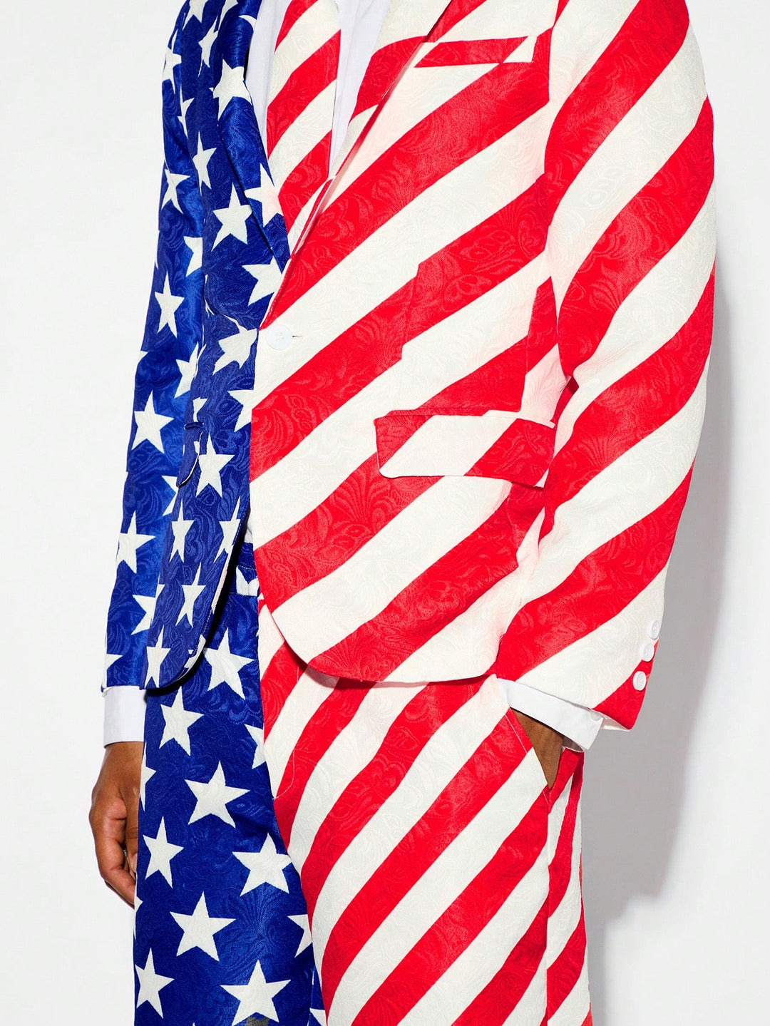 Costum SHEIN, mix culori