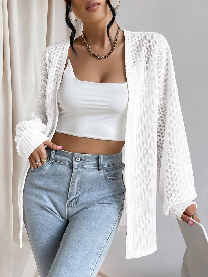 SHEIN Jacket, White