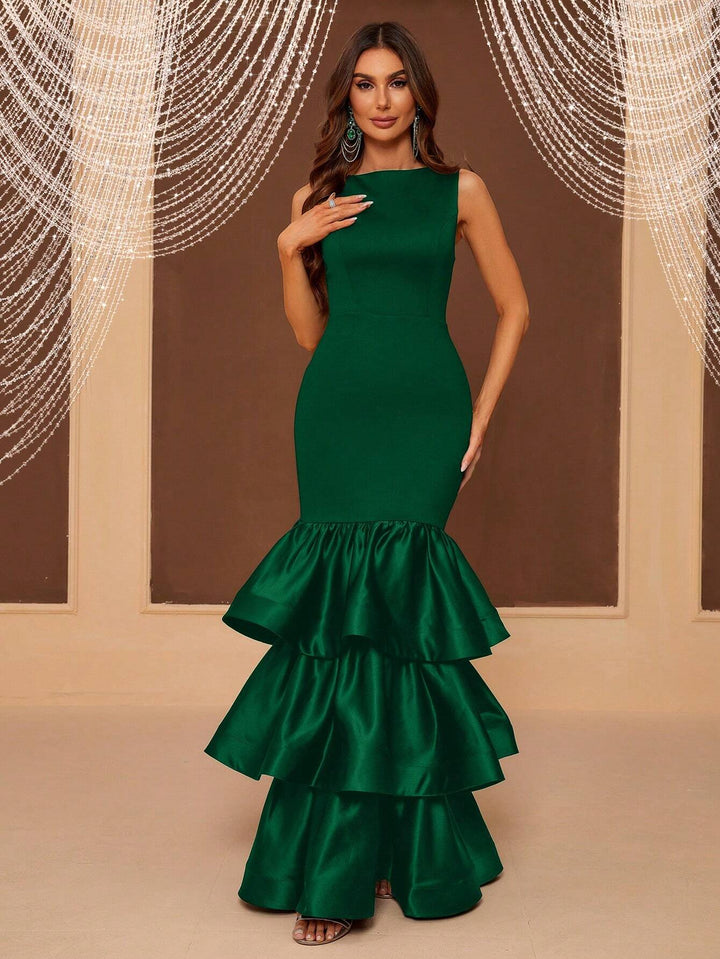 Rochie de ocazie SHEIN, verde