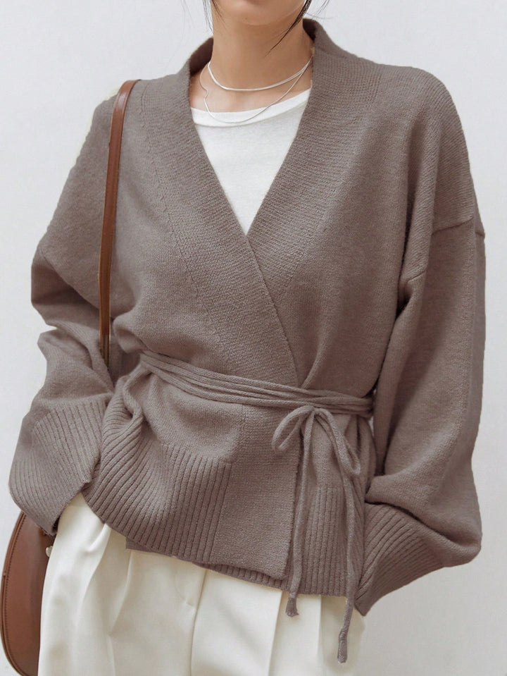 Cardigan SHEIN, kaki