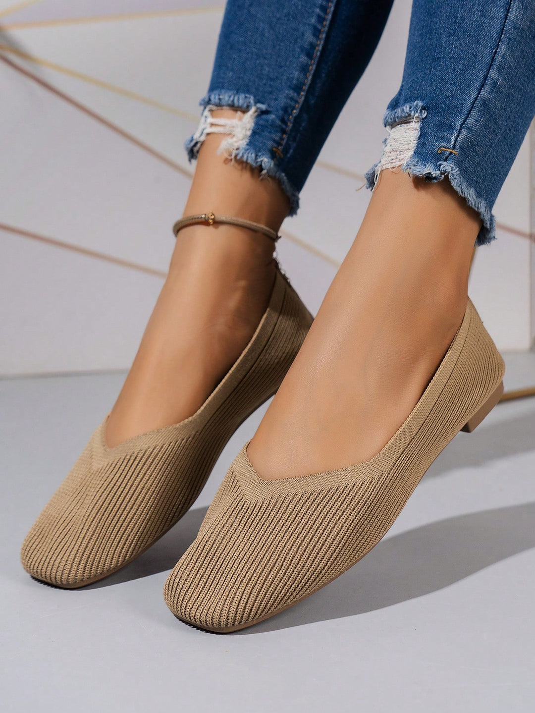 Balerini SHEIN, kaki