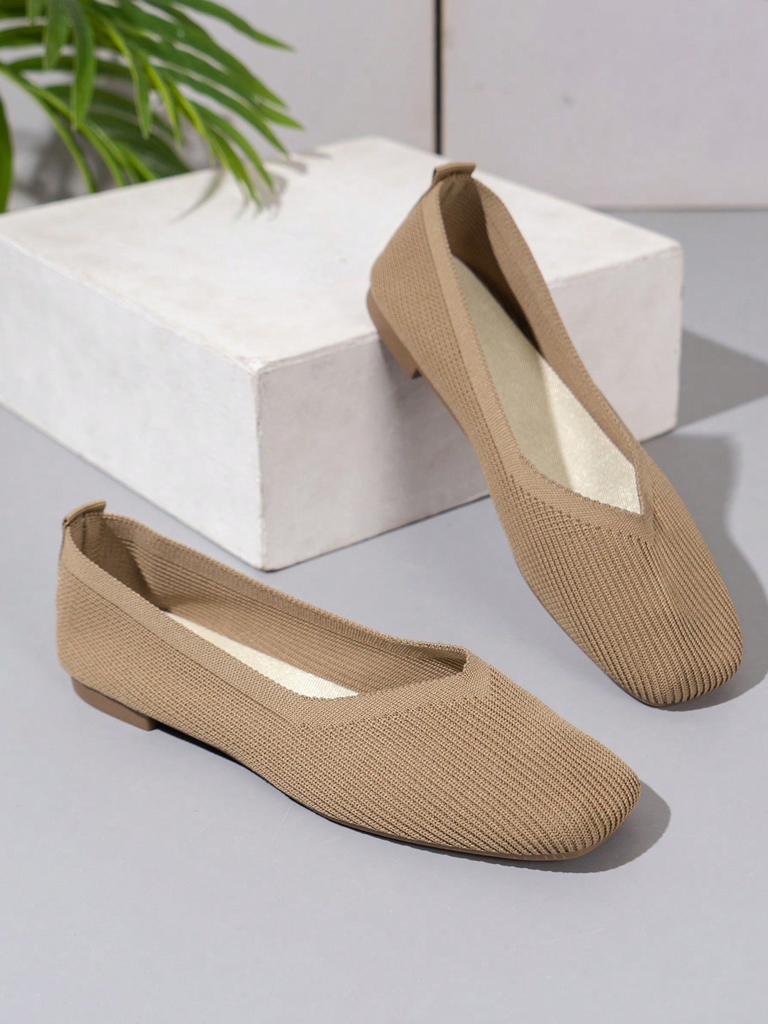 SHEIN balerina, khaki