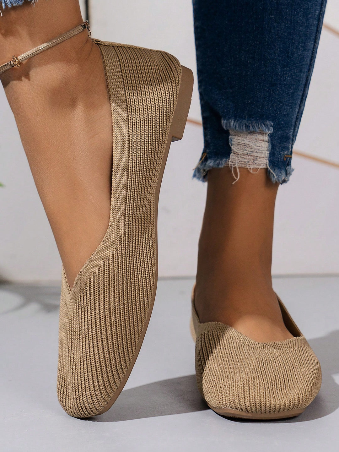 Balerini SHEIN, kaki