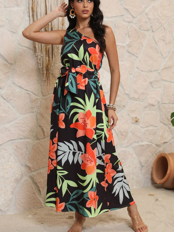 Rochie maxi SHEIN, mix culori