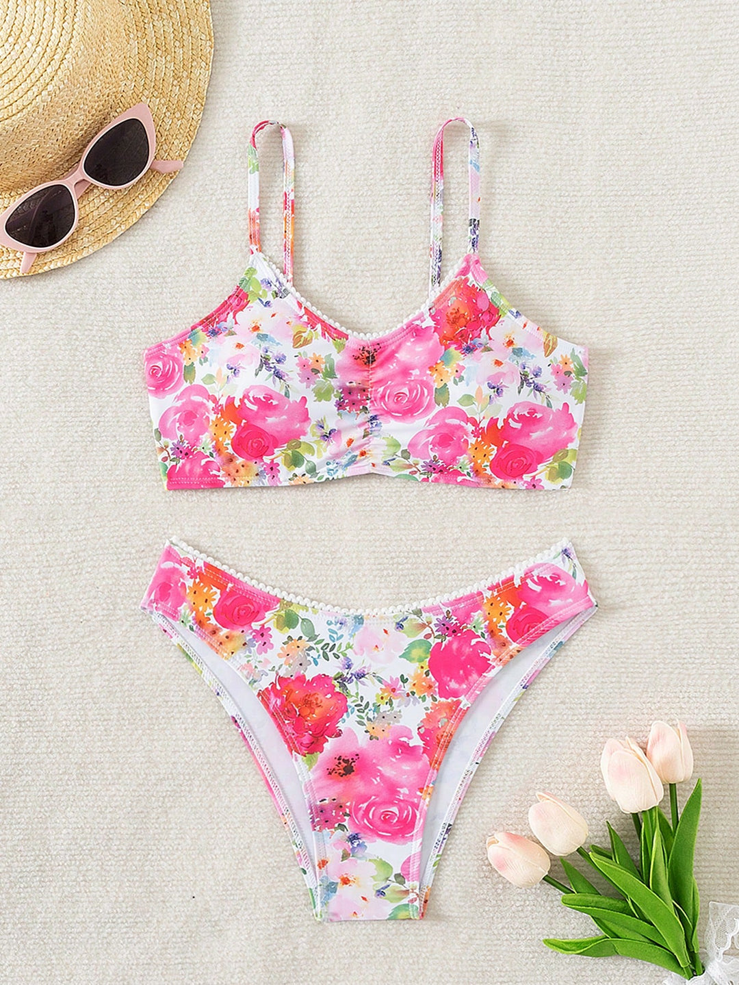 Set bikini SHEIN, mix culori