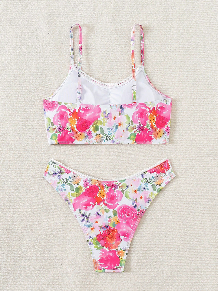 Set bikini SHEIN, mix culori