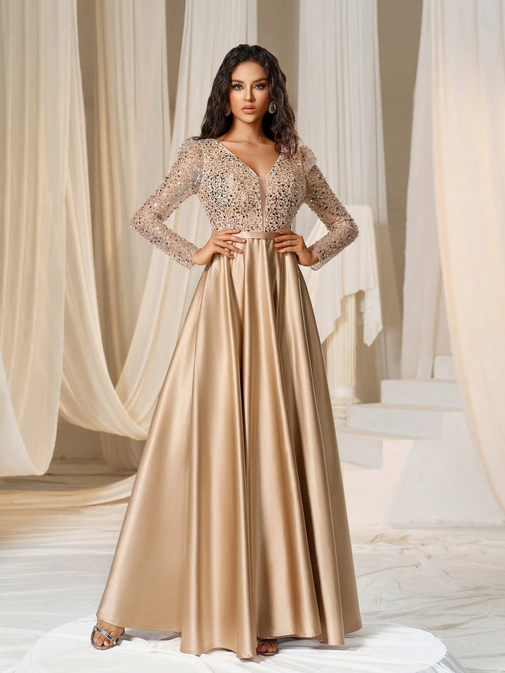 Rochie SHEIN, auriu