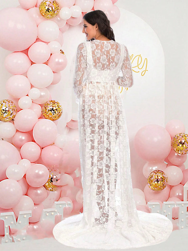 Rochie midi Shein, alb