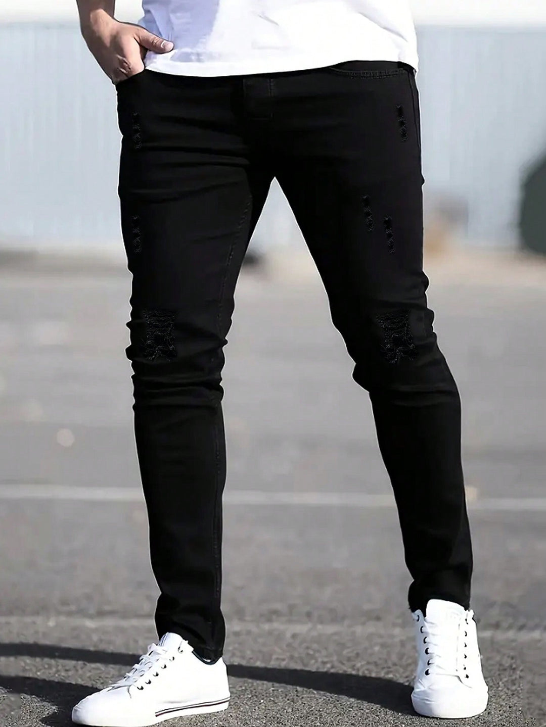 Jeans SHEIN, negru