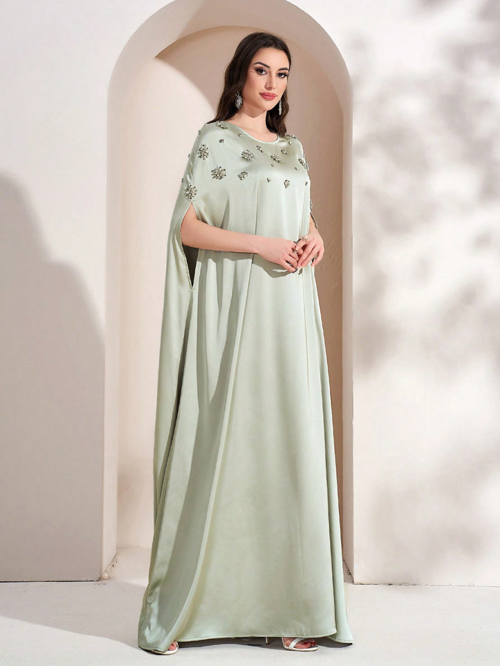 Rochie maxi SHEIN, verde