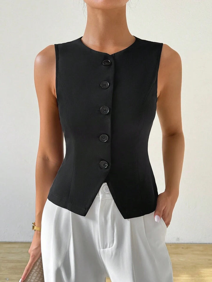 Vestă SHEIN, negru