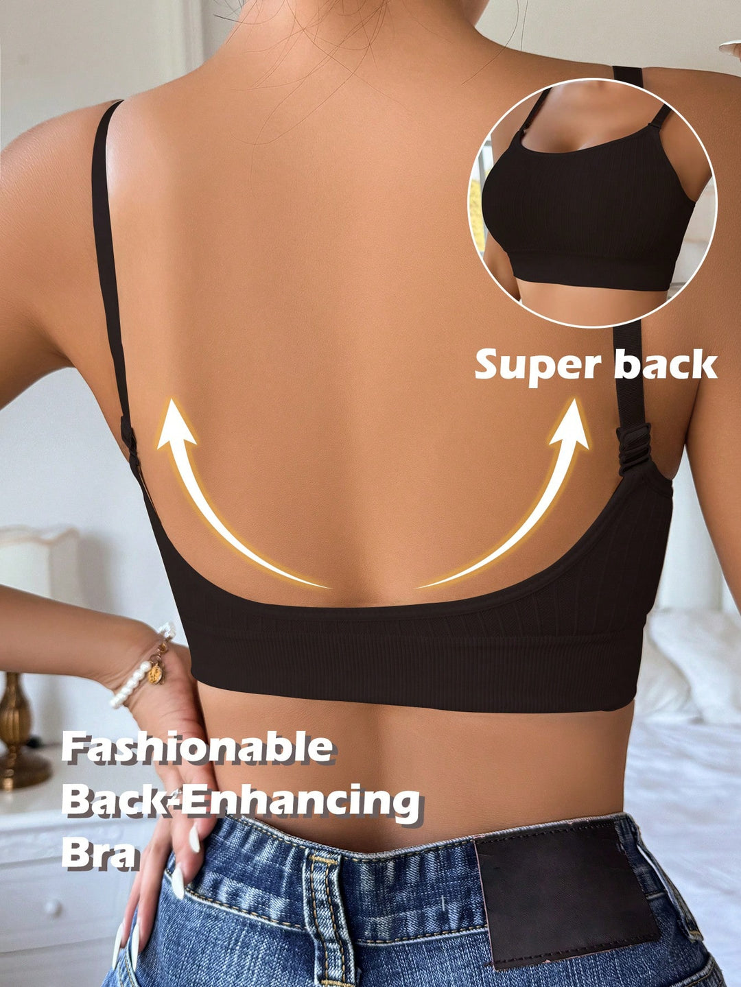 Sutien SHEIN, negru